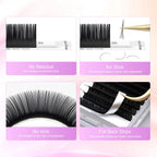 NAGARAKU J/B/C/CC/D/DD/L/LC/LD/N/M/LU Curl 7-25 mix premium natural mink individual eyelash extension makeup maquiagem cilios