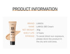 1 Pcs Face Liquid Foundation Moisturizing BB Cream Concealer Oil-control Full Coverage Flaw Waterproof Long Lasting Cosmetic