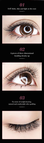 DeceMars 5D - W Shaped Eyelash Extension (12line/Tray)