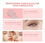 Hydrating Eye Brightening Concealer&Contour Cream-Full Coverage,Long Lasting,Correcting Eye Concealer for a Perfect Look Makeup