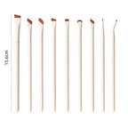 1/7/9 Makeup Brushes Set Upgrade Blade Eyeliner Brush Fine Oblique Head Eyebrow Brush Under The Eyes Place Precise Detail Brush