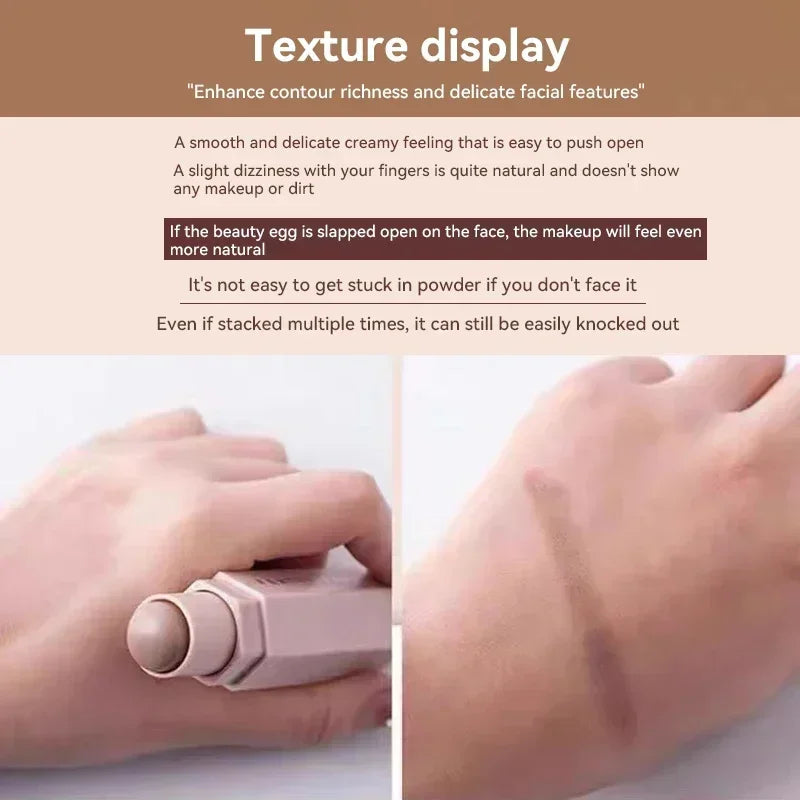 Luxury FB Brand Bronzer Concealer Contouring Stick Makeup Long lasting Face Highlighter Makeup Shadow Facial Brighten Cosmetics