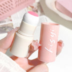 HISYI Yunrou Soft Fog Blush Stick - Energetic and Bouncy, Korean Style, Brightening, Dual-Use for Lips and Cheeks