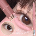 Brightening Aegyo Sal Pencil Waterproof Natural Dual-Color Lying Silkworm Under-Eye Highlighter Shadow Pen Contour Eye Makeup