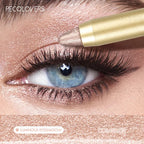 Gold Tube Eye Shadow Pen, Multi-color Selection, Eye Highlights, Brightening Eyes, Waterproof and Sweatproof, Eye Cosmetics