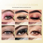 Double Color Eyeshadow Stick Glitter Highlight Shadow Stick Eye Makeup Waterproof Lasting Shimmer Metallic Eyeshadow Makeup