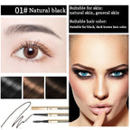 Waterproof Matte Eyebrow Pen Makeup Double Head Lasting Brown Non-Smudged Eye Brow Pencil Tint with Brush Cosmetics