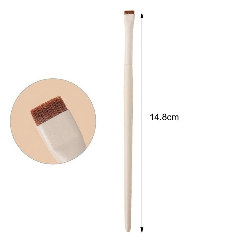 Blade Eyeliner Brush Ultra Thin Fine Angle Flat Eyebrow Brush Flat Sickle Eyeliner Brushes Precise Detail Brush Makeup Tools