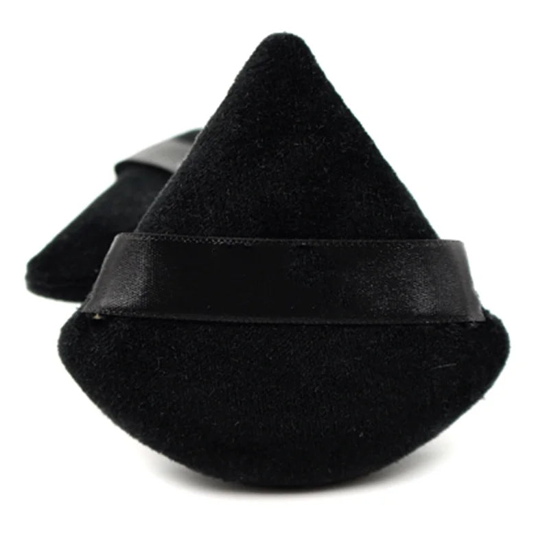 2Pcs Triangle Powder Puff Face Makeup Sponge Soft Velvet Cosmetic Puff Blender Beauty Foundation Sponge Make Up Accessories