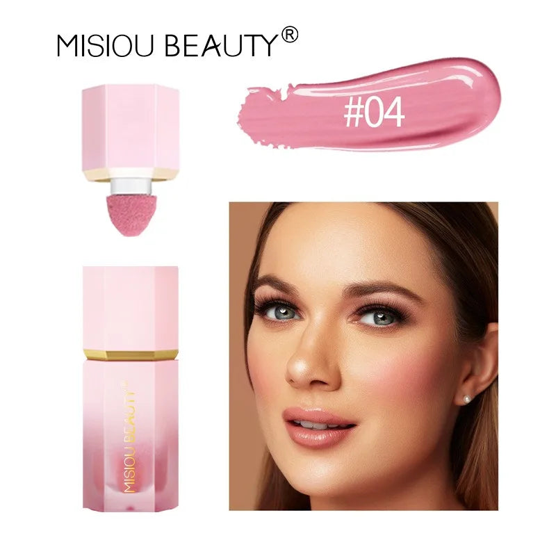 Liquid Versatile Blush Face Brighten Long-lasting Natural Moisturizer Cheek Tint Makeup Stick Lip Cheek Eye Kawaii Makeup