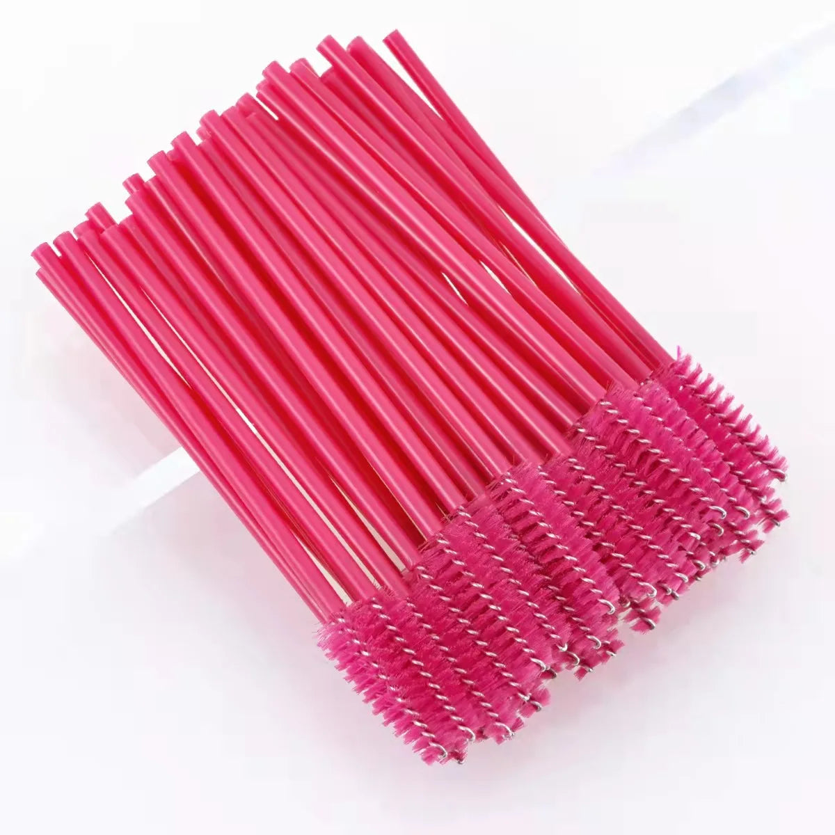 50/5Pcs Disposable Eyelash Brush Eyelashes Extension Eyebrow Brush Mascara Wands Applicator Spoolers Eye Lashes Cosmetic Makeup