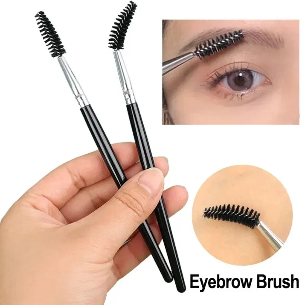 1/10Pcs Soft Eyebrow Brush Eyelash Brush Professional Contouring Eye Brow Eyeliner Makeup Brushes Eyes Blending Cosmetic Brushes