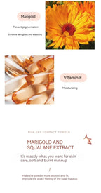 Setting Powder Oil Control Makeup Setting Brightening Skin Tone Setting Powder With Mirror Compact Portable Makeup Powder