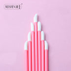 Wholesale 50/1000pcs Lip Brushes Applicators Eyelashes Brush Lipstick Brush Lip Gloss Applicator Wands Makeup Beauty Tool