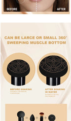 Ocheal BB Cream Air Cushion Compact Make Up Foundation Concealer Cream for Face Cosmetics Makeup Mushroom Head Puff