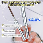 Long-lasting eyebrow pencil Waterproof and sweat-proof Separates each lash Thick and voluminous Steel tube eyebrow pencil