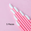 5/50/100 Pcs Lip Brushes Soft Cosmetic Lip Brush Lipstick Lip Glossy Wands Cleaner Applicator Eyeshadow Makeup Brush Tool