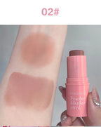 Velvet Matte Smooth Blush Stick Long-lasting And Low Saturation Natural Makeup Effect And Easy To Apply