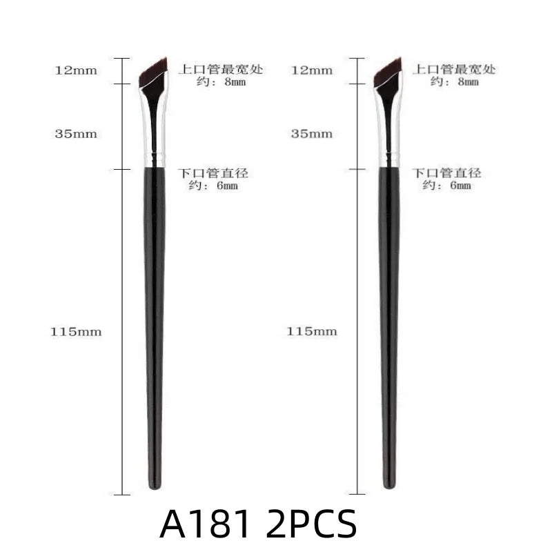 Upgrade Blade Eyeliner Brush Ultra Thin Fine Angle Flat Eyebrow Brush Liner Brow Place Makeup Brush Precise Detail Brush