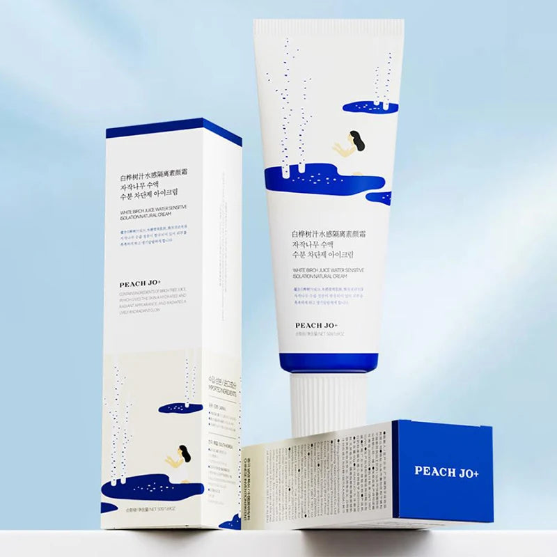 Birch Sap Primer Korean Hydrating Natural Makeup Effect Long-lasting Primer Refreshing Brighten All Skin Types Daily Face Cream