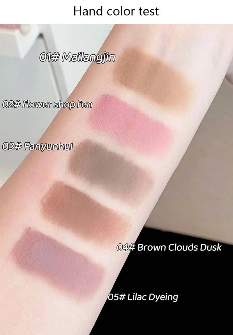 Cappuvini Cloud Mist Eyebrow Tint Non-Smudge Natural 3D Waterproof Quick-Drying Eyebrow Dyeing Cream Cosmetics