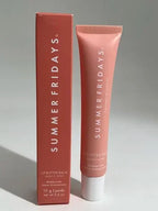 Summer Fridays Lip Balm Moisturizing Mirror Lip Gloss Lip Vanilla Pink Sugar Coffee Cake Smell Lipstick Transparent Oil Makeup