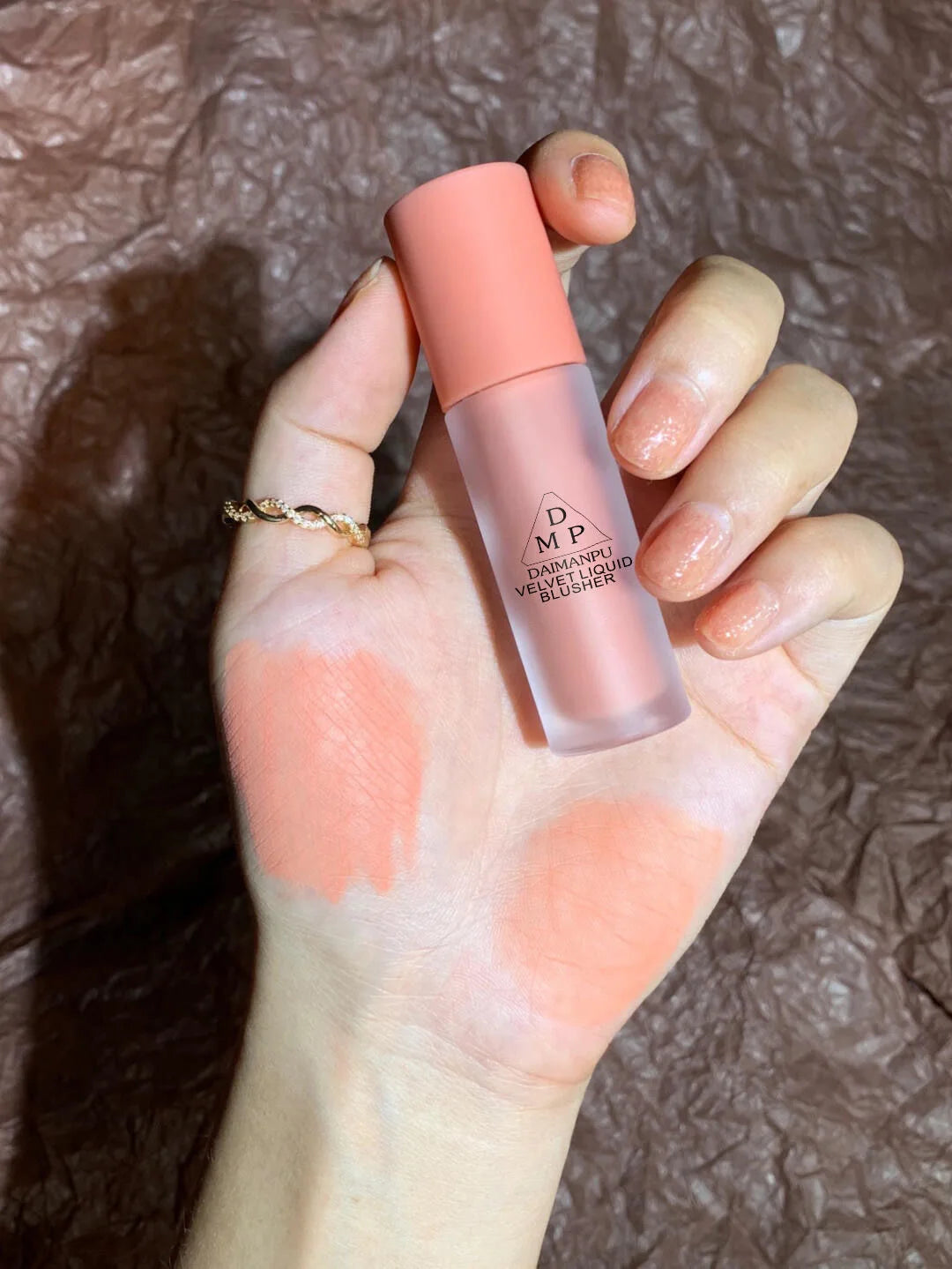 Liquid Blush Long-acting Waterproof Easy Halo Dye Brightens The Face Smooth Peach Red Female Cosmetics