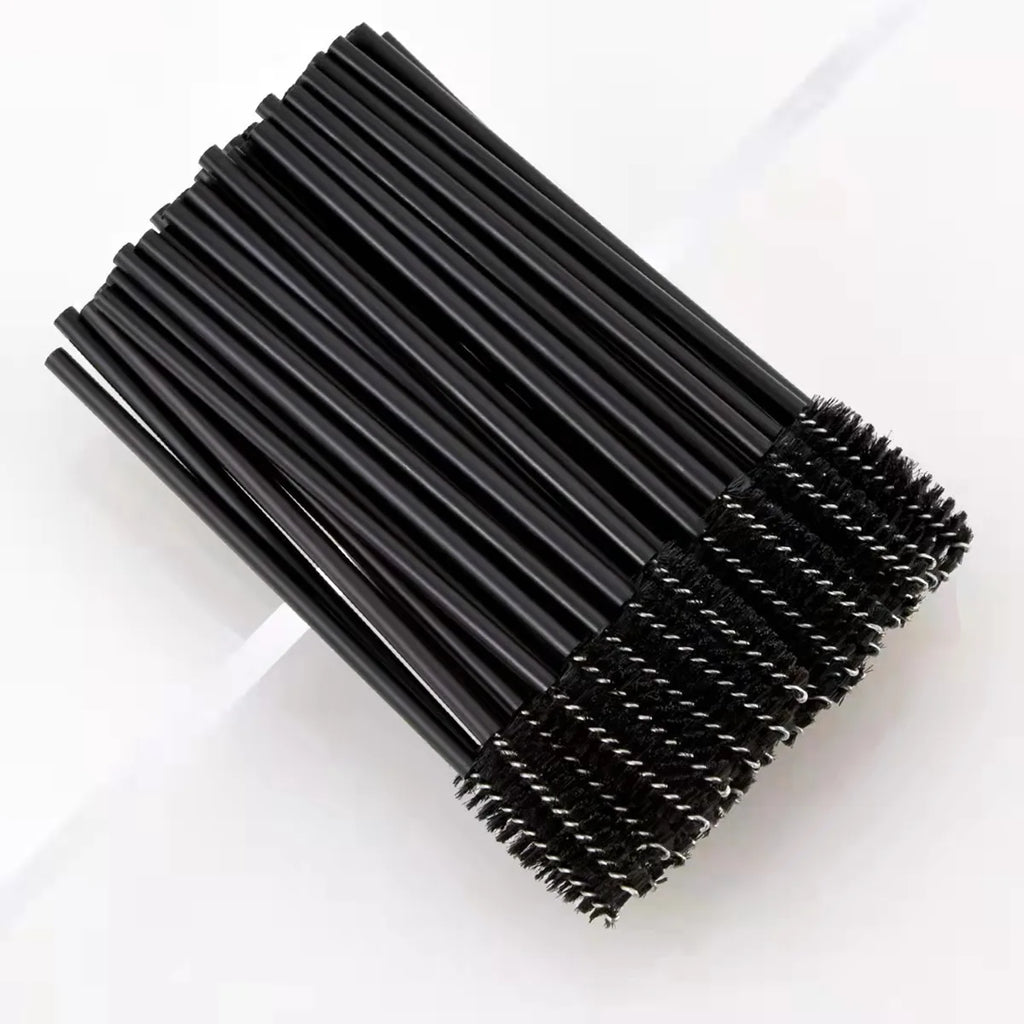 50/5Pcs Disposable Eyelash Brush Eyelashes Extension Eyebrow Brush Mascara Wands Applicator Spoolers Eye Lashes Cosmetic Makeup