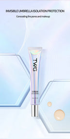 Makeup Primer Base,Moisturizing Isolation Concealer Foundation Invisible Pores Facial Base Brightens Skin Tone Makeup Cosmetics