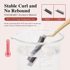 NAGARAKU 2D 3D UU Lashes U Shape Eyelash Premium Soft YY Eyelashes Extension Makeup Mesh Net Cross Volume Eyelash