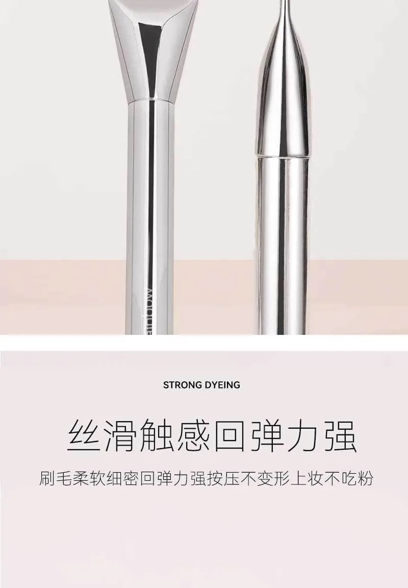 Ultra Thin Foundation Brush Lightweight and Thin Face Contour Brush Flat Contour Brush Blending Foundation Cream Makeup Brushes