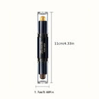 Double Head Eyeshadow Stick Colorful Shimmer Brown High Waterproof Cream Eyes Shadow Pencil Long Lasting Makeup Cosmetic