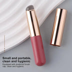 Silicone Lip Brush With Cover Cap Concealer Brush Like Fingertips Q Soft Lipstick Makeup Brushes Round Head No Broken
