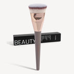 MAANGE Single Flat Round Tube Flat Head Foundation Brush With Box Powder Blush Concealer Makeup Brush Skin-friendly Makeup Tool