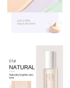 Makeup Primer Isolation Cream Moisturizing Modification Natural Even Skin Tone Long-lasting Concealer Refreshing and Docile