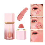 Liquid Versatile Blush Face Brighten Long-lasting Natural Moisturizer Cheek Tint Makeup Stick Lip Cheek Eye Kawaii Makeup