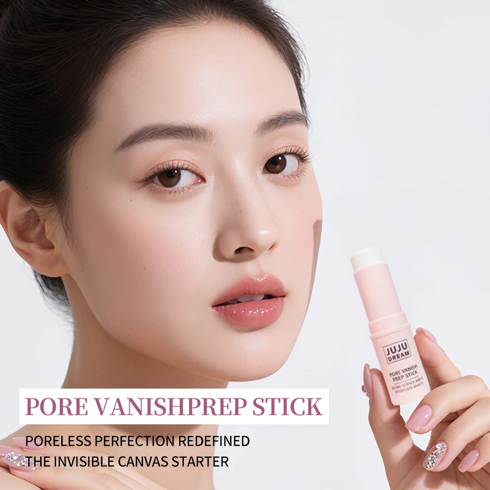 Pore Vanish Primer Stick - Pore Blurring, Portable Pre-Makeup Stick, Smooth Skin for Daily Makeup Face Primer Stick