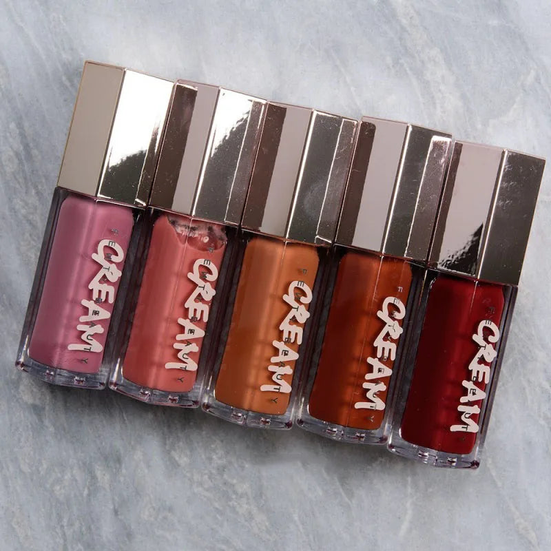 Fenty Beauty 9 Colors Colorful Lip Gloss Waterproof Liquid Lipstick Nude Pink Lips tint Makeup Lip Glaze Cosmetics Red Lip Stain