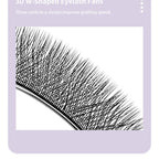DIYDAY W Shape Eyelashes Extensions W Shaped Bloom 3d 4d 5d 6d 7d 8d Eye Lashes Natural Soft Premade Fan Lash Extensions