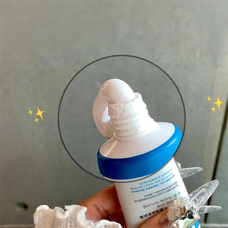 Birch Sap Primer Korean Hydrating Natural Makeup Effect Long-lasting Primer Refreshing Brighten All Skin Types Daily Face Cream