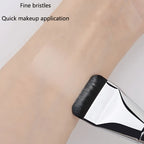 1/2Pc Multi-Use Foundation Ultra-Fine,Hypoallergenic Nylon Bristle Oval Foundation Brush - Perfect for Face Contouring