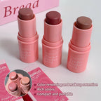 SHAQINUO Energizing Blush Stick - Natural Matte Finish, Creamy Texture, Easy to Blend for a Youthful Glow