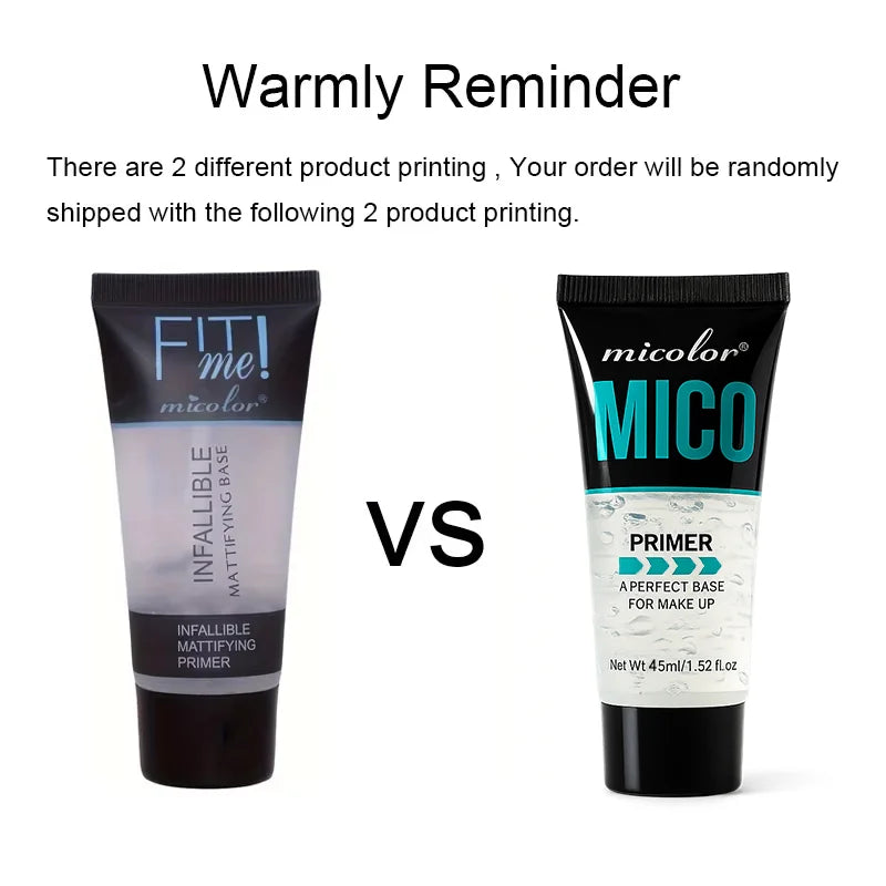 MICO Green Hydrating Gel Primer - Flawless Finish, Invisible Pore, Oil-Control for Matte Makeup