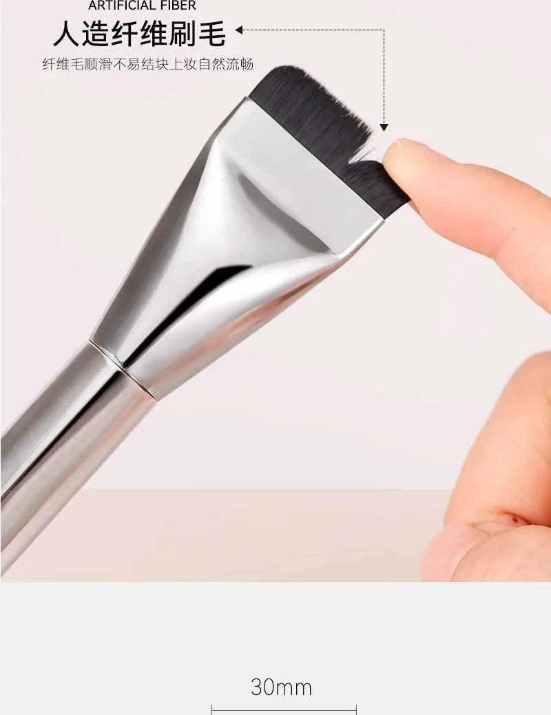 Ultra Thin Foundation Brush Lightweight and Thin Face Contour Brush Flat Contour Brush Blending Foundation Cream Makeup Brushes