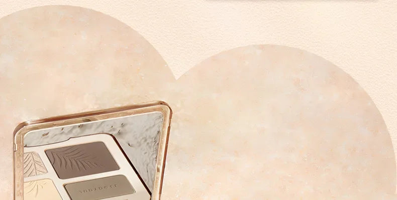 Judydoll Highlight Facial Contouring Palette Matte Brighten Three-dimensional Shadow Lasting Glow Shimmer Powder Cosmetics