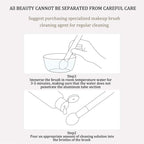 3D Nose Shadow Brush Facial Contour Makeup Brush Soft head blush Highlight Korean cosmetics female facial beauty tools