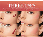 Liquid Versatile Blush Face Brighten Long-lasting Natural Moisturizer Cheek Tint Makeup Stick Lip Cheek Eye Kawaii Makeup