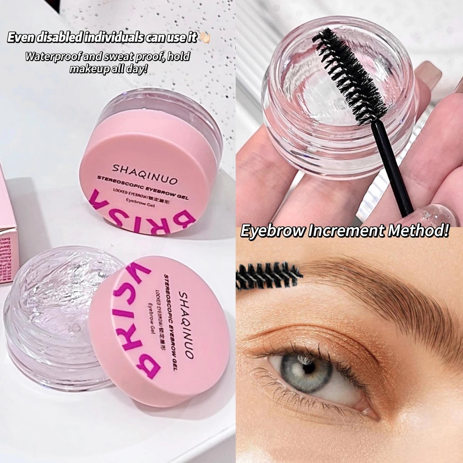 3D Eyebrow Shaping Soap Gel