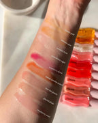 INS Gisou New Color Lasting Moisturizing Lip Balm Raspberry Swirl Sticky Toffee For Lips Plumping Exfoliating Gloss Oil Care