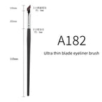 Upgrade Blade Eyeliner Brush Ultra Thin Fine Angle Flat Eyebrow Brush Liner Brow Place Makeup Brush Precise Detail Brush